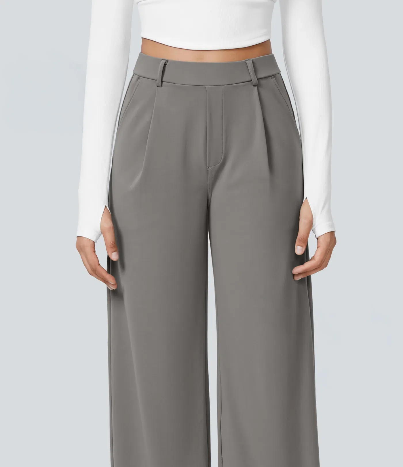 Pantalones elegantes ALBA MONTIEL. Línea Perfecta