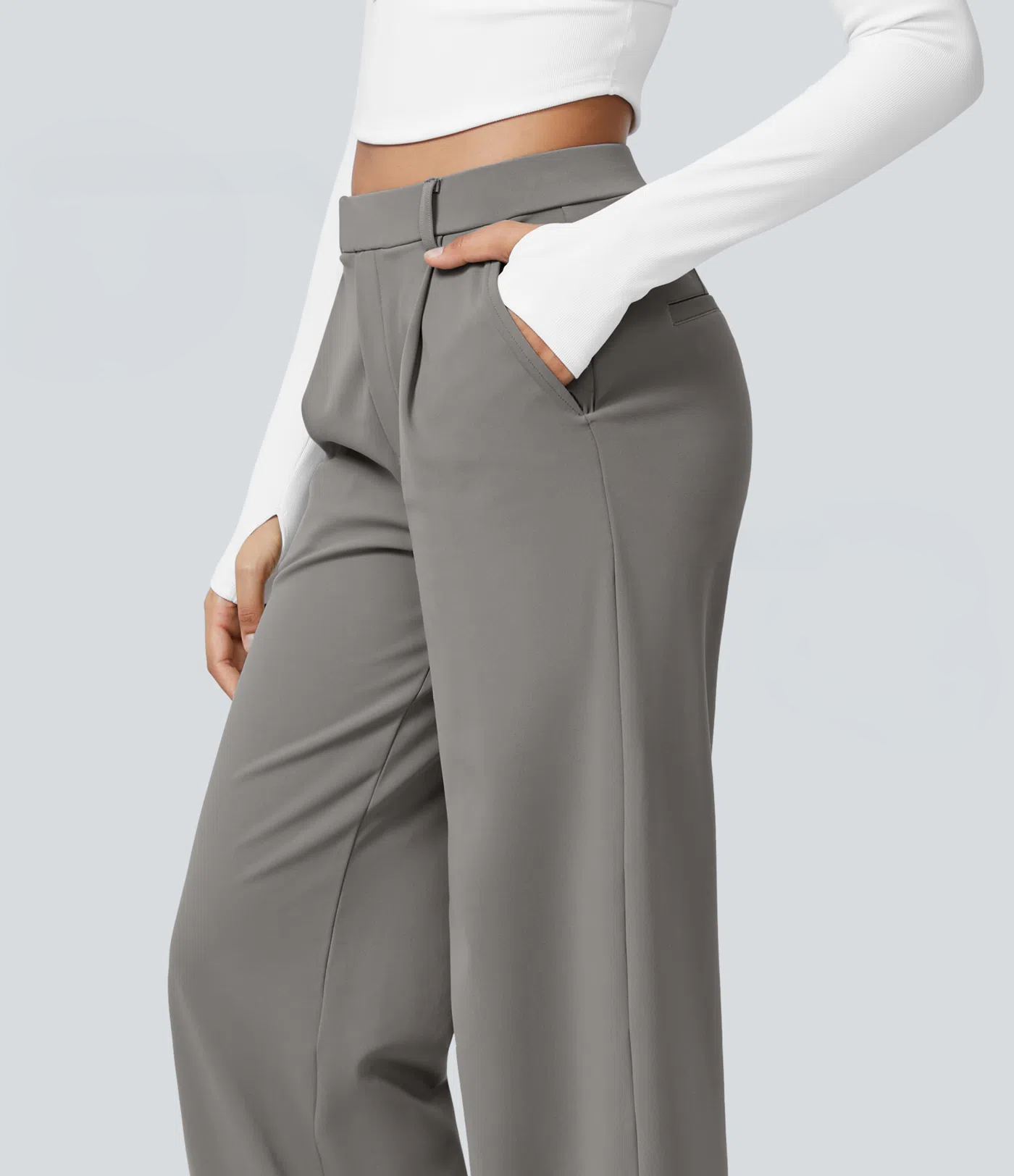 Pantalones elegantes ALBA MONTIEL. Línea Perfecta
