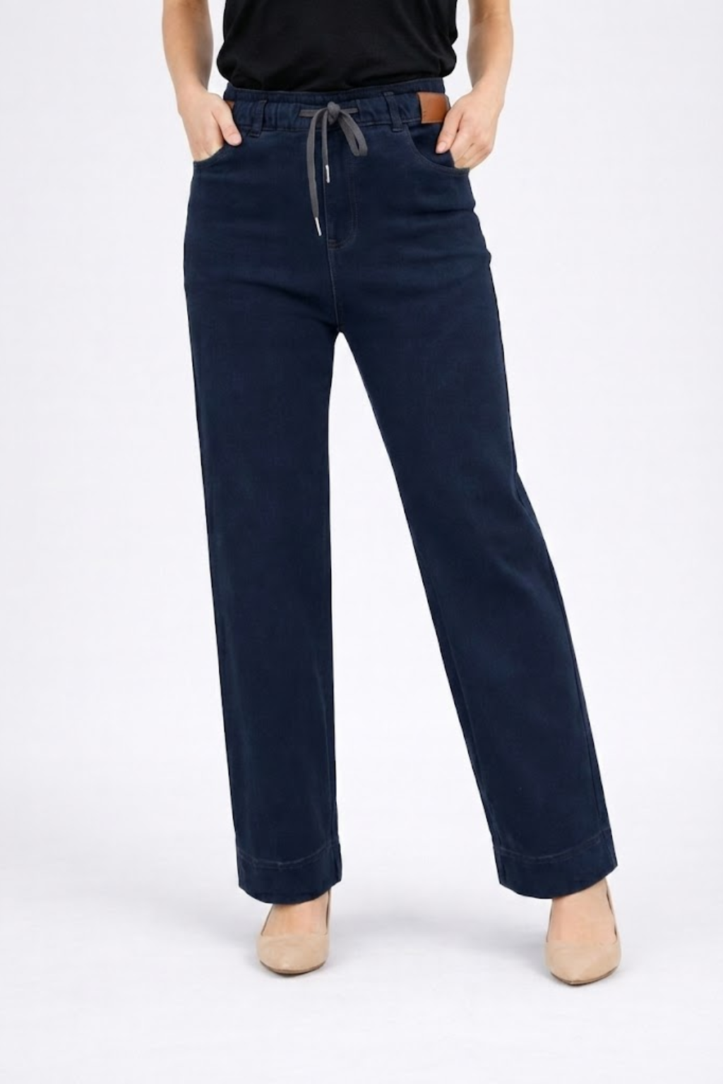 Tyla™ | Pantalones informales de algodón elástico con cintura elástica