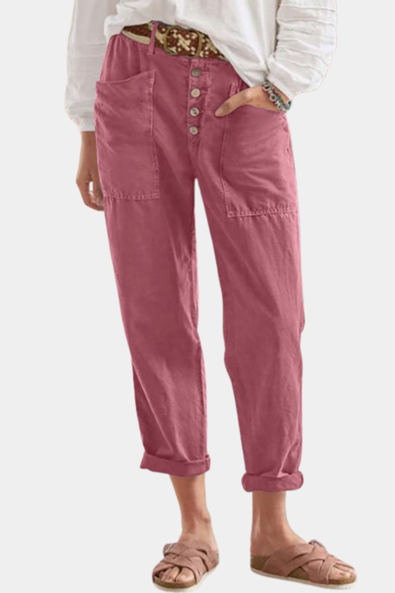 ALBA MONTIEL ™ PANTALÓN DE PRIMAVERA PARA MUJER