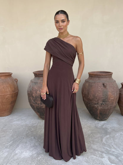 Selena - Elegante vestido sin tirantes de red