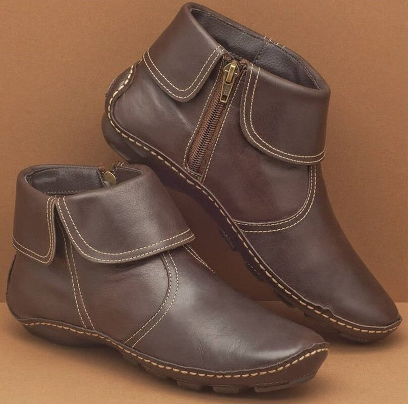 Fanny - Botas Ortopédicas de Cuero Premium