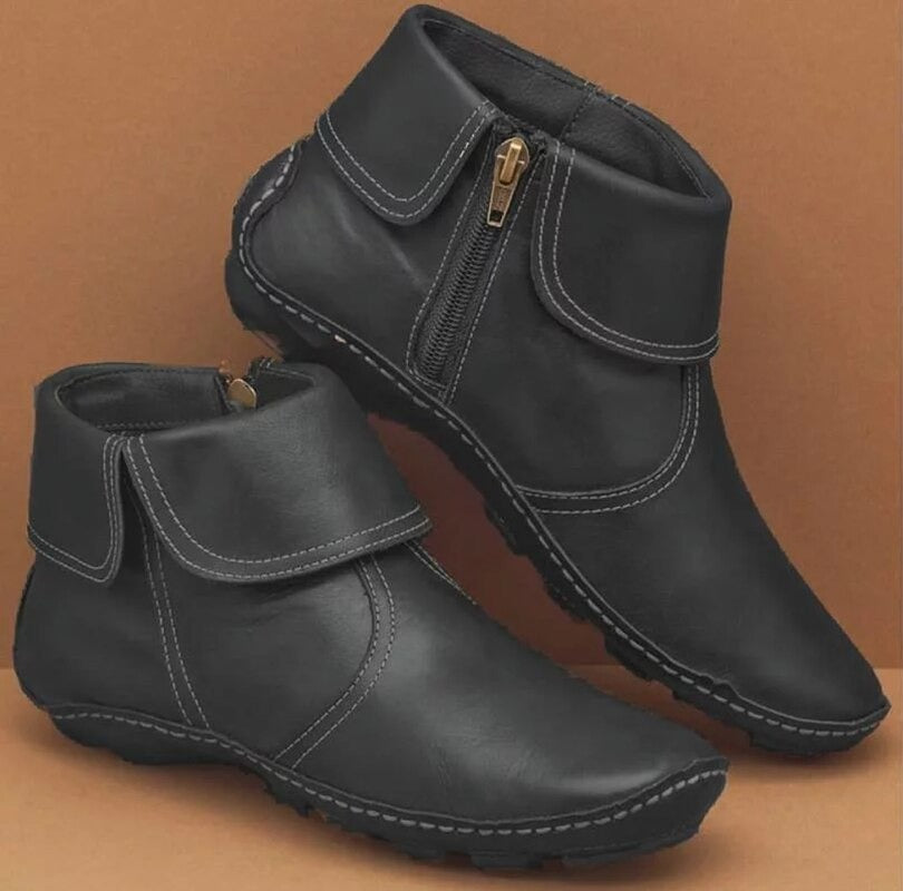 Fanny - Botas Ortopédicas de Cuero Premium