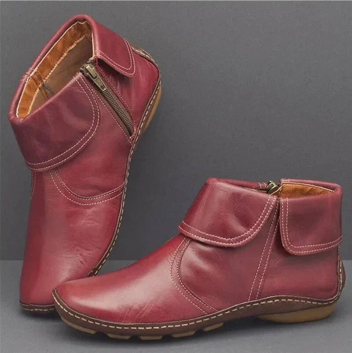 Fanny - Botas Ortopédicas de Cuero Premium