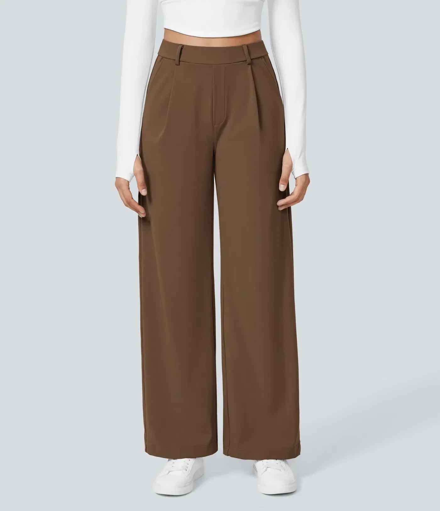 Pantalones elegantes ALBA MONTIEL. Línea Perfecta