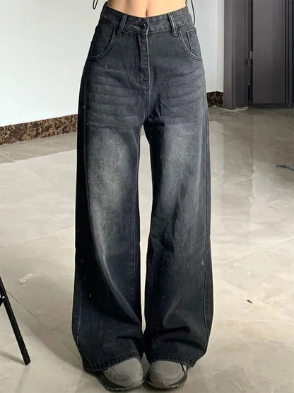 Vaqueros Wide Leg de Cintura Alta – Efecto Piernas Largas Oversize