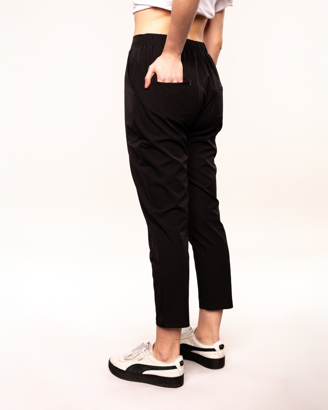 Pantalones cómodos Slim Fit Nero