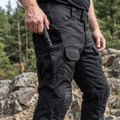 🪖👖 Pantalones cargo tácticos para hombre con rodilleras integradas: diseñados para ofrecer movilidad, durabilidad y almacenamiento apto para misiones.