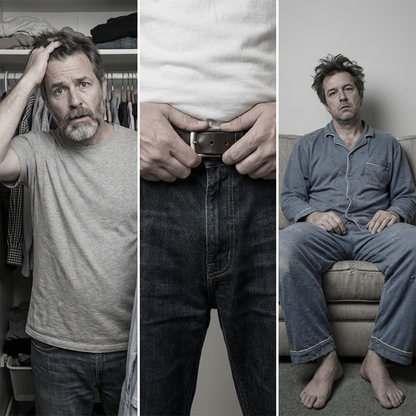 Conjunto para hombre con estampado: jersey y pantalón