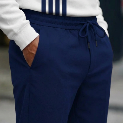 Conjunto para hombre con estampado: jersey y pantalón