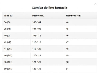 Tiziana | Camisa de lino con estampado