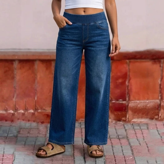 Vaqueros Easy Fit NeroTove™: vaqueros elegantes de cintura alta